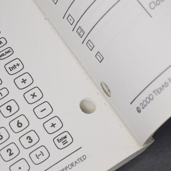 Texas Instruments TI-15 Calculator Teachers Guide Workbook English Spanish 2000 - Picture 14 of 15